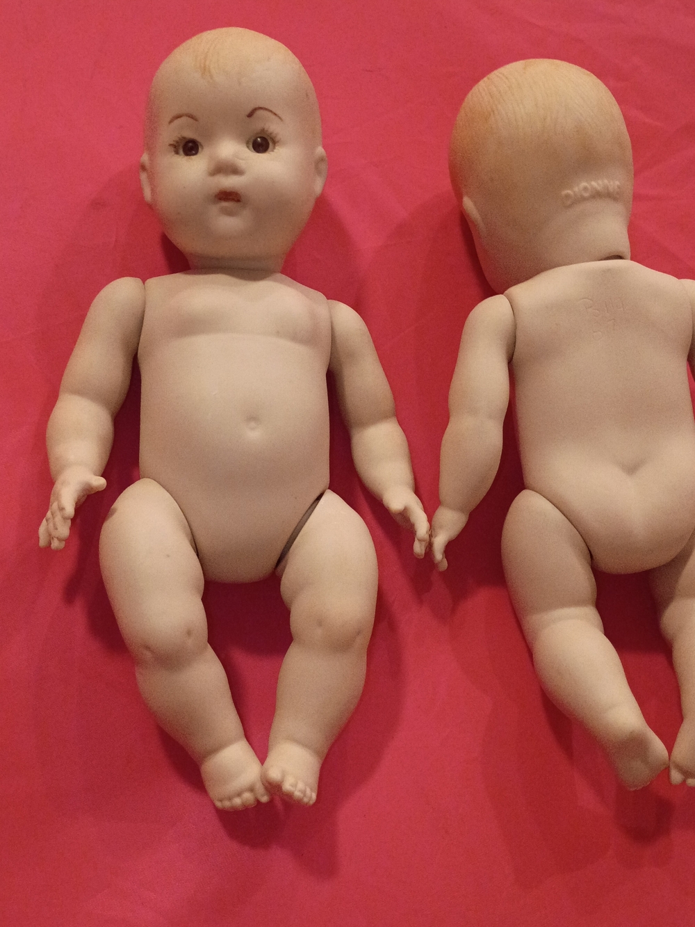Madame Alexander Dionne Quintuplet Doll Pair